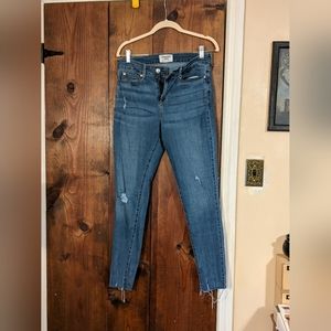 Levi's Denizen distressed jeans